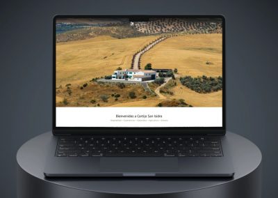 Diseño web de Cortijo San Isidro