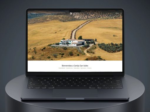 Diseño web de Cortijo San Isidro