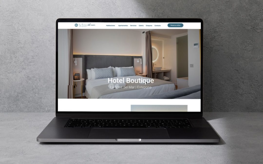Diseño web con motor de reservas del Hotel Boutique La Brisa del Mar