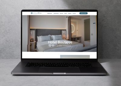 Diseño web con motor de reservas del Hotel Boutique La Brisa del Mar