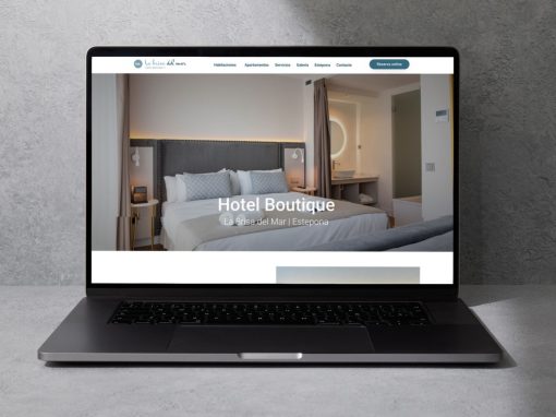 Diseño web con motor de reservas del Hotel Boutique La Brisa del Mar