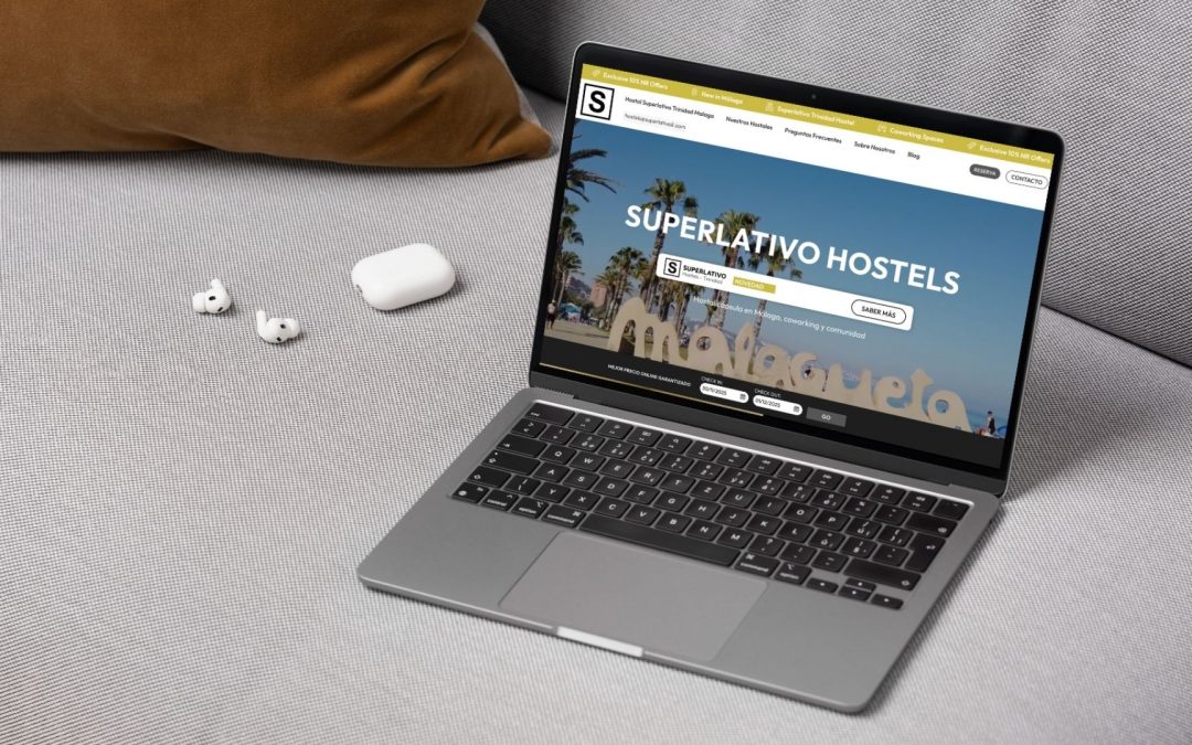 Diseño web con motor de reservas de los Hostales Superlativo
