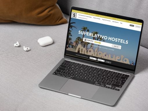 Diseño web con motor de reservas de los Hostales Superlativo