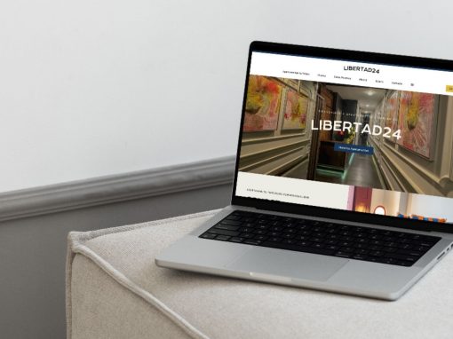 Diseño web con motor de reservas de los apartamentos Libertad24