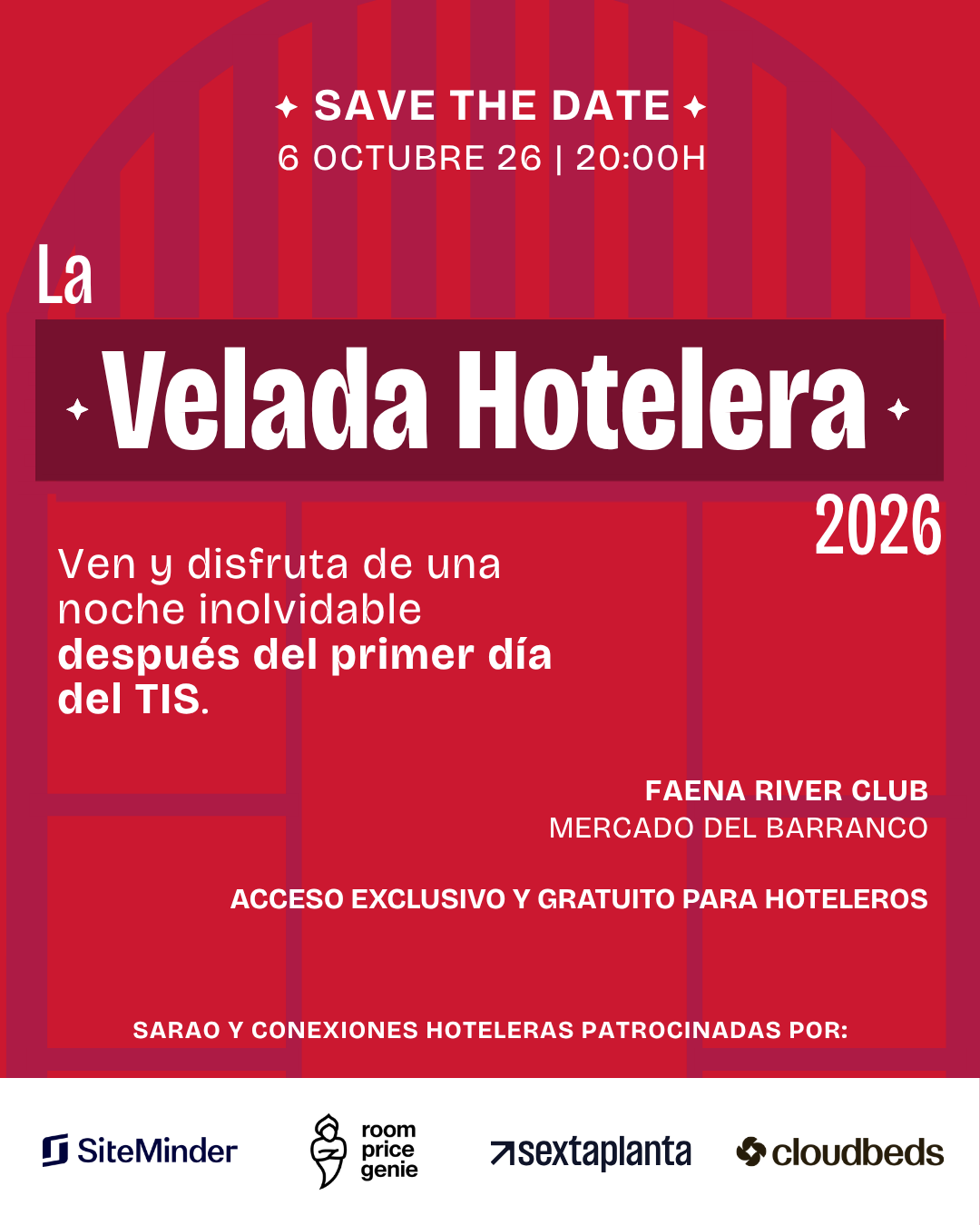 La velada hotelera 2026